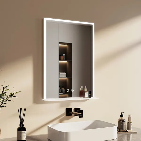 EMKE LED-Spiegel von EMKE, 50 × 70 cm