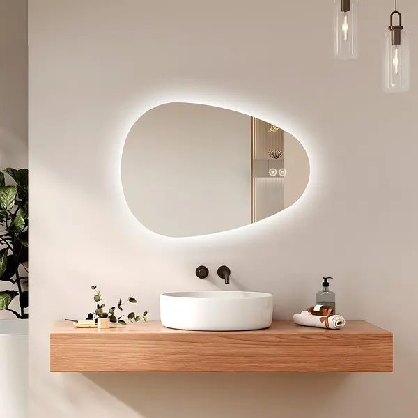 EMKE LED-Spiegel von EMKE, 60 × 45 cm