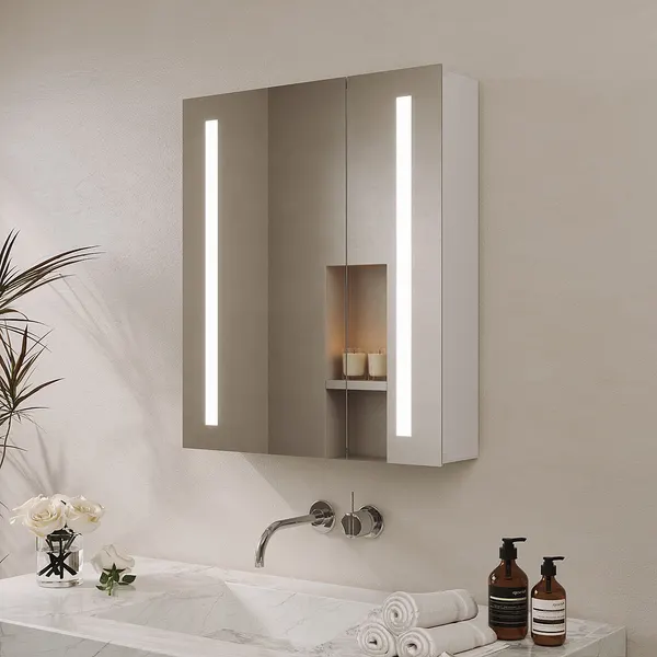 AQUABATOS Spiegelschrank von AQUABATOS, 60 × 70 cm