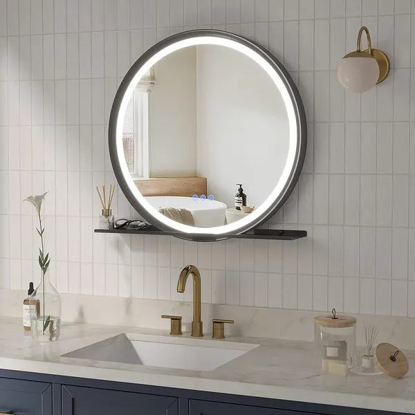 AQUABATOS LED-Spiegel von AQUABATOS, Ø 60 cm