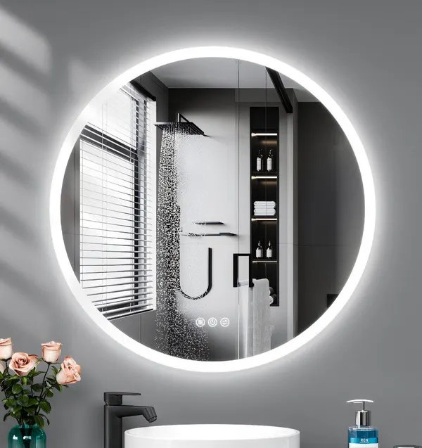 JDONG LED-Spiegel von JDONG, Ø 80 cm
