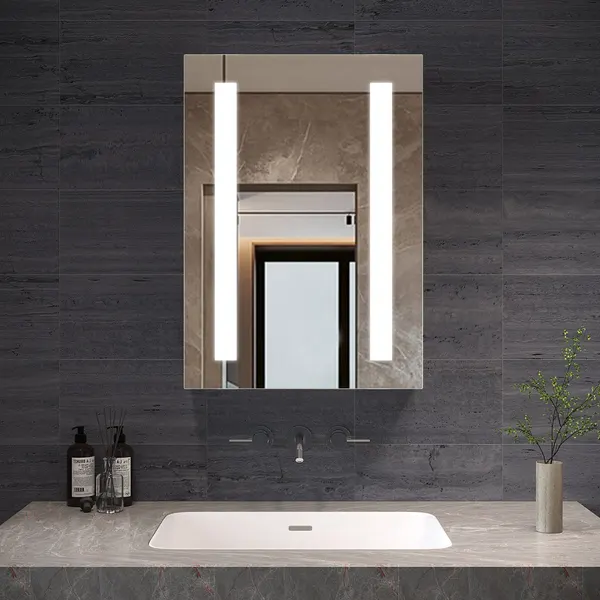 AQUALAVOS Spiegelschrank von AQUALAVOS, 50 × 70 cm