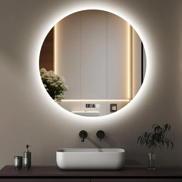 WDWRITTI LED-Spiegel von WDWRITTI, Ø 60 cm