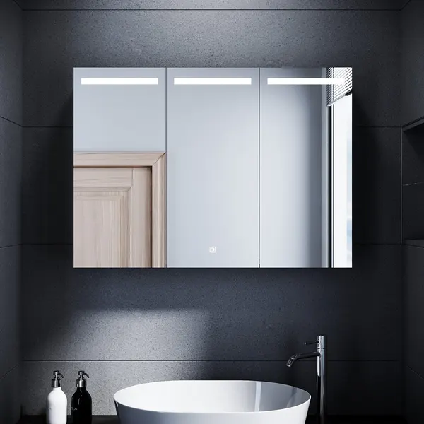 SONNI Spiegelschrank von SONNI, 90 × 65 cm