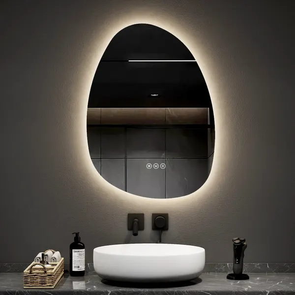 EMKE LED-Spiegel von EMKE, 65 × 45 cm